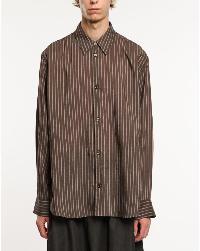 [Studio Nicholson] Shirts Long Sleeve FW26 VIEW-SNM-1126
