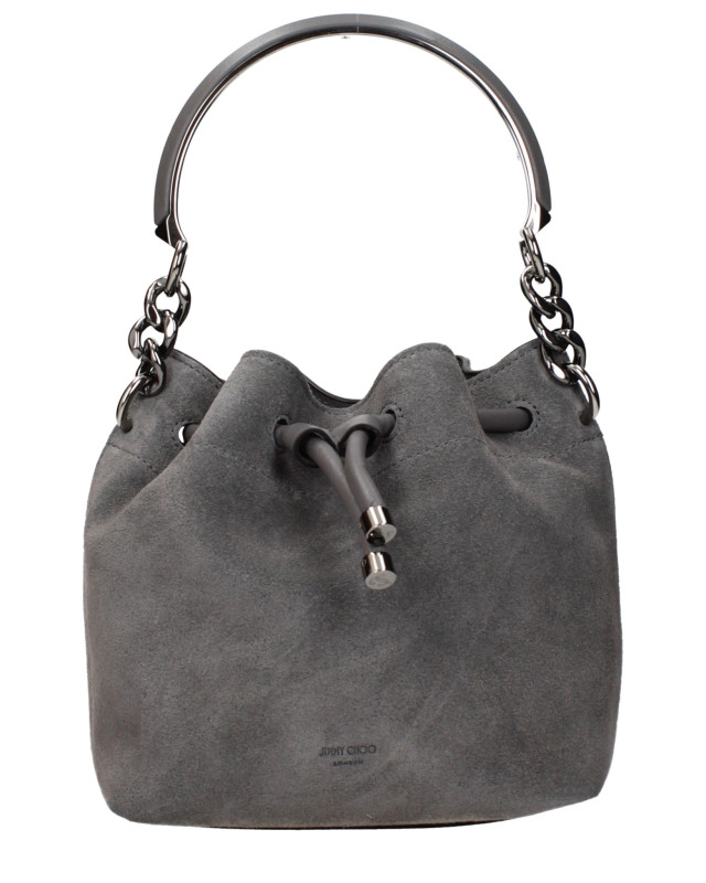 [Jimmy Choo] Tote bag SS25 BONBONBUCKETSOSUESTORMGUNMETAL