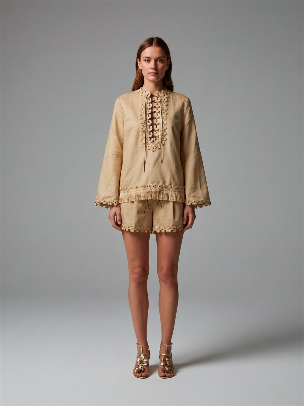 [Zimmermann] Shirts Long Sleeve FW26 7541TSS263