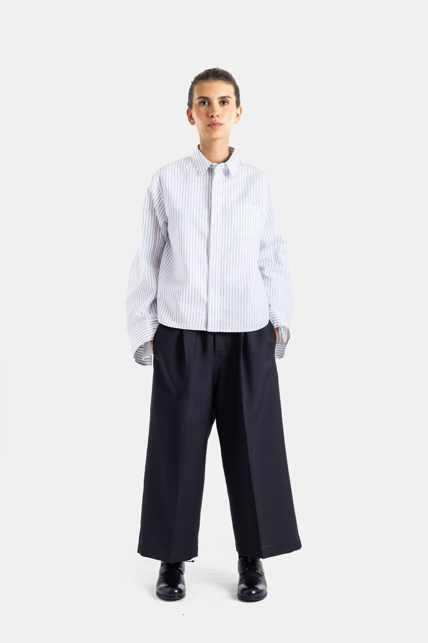 [Sacai] Shirts Long Sleeve FW26 26-08668