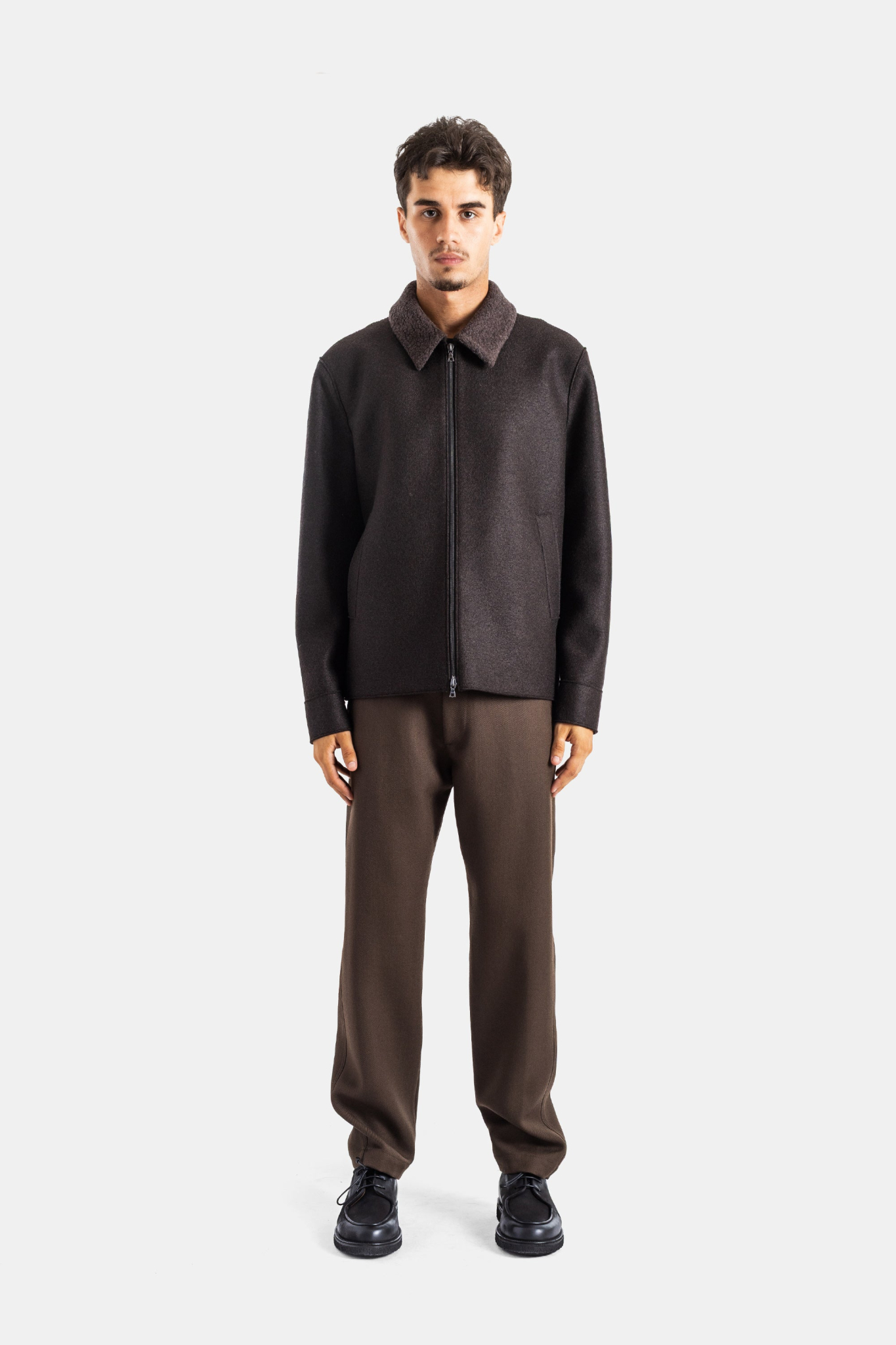 [Harris Wharf] Jacket FW26 CH9341MLK-W