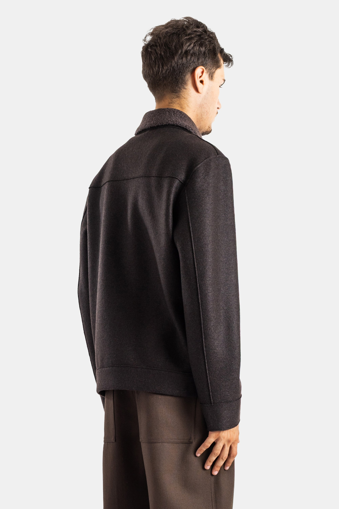 [Harris Wharf] Jacket FW26 CH9341MLK-W