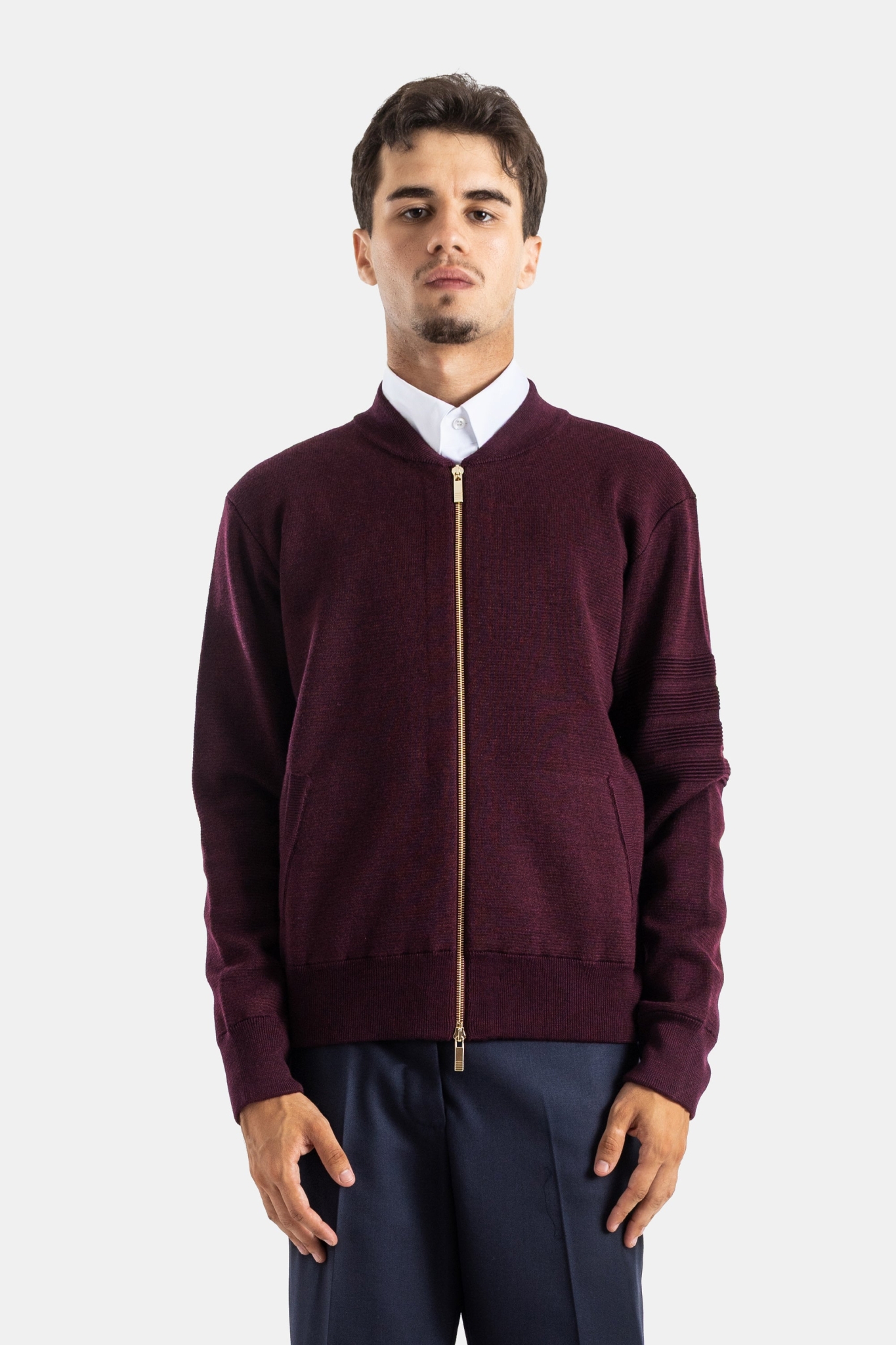 [Thom Browne] Bomber Jacket FW26 MKJ144A-Y1055
