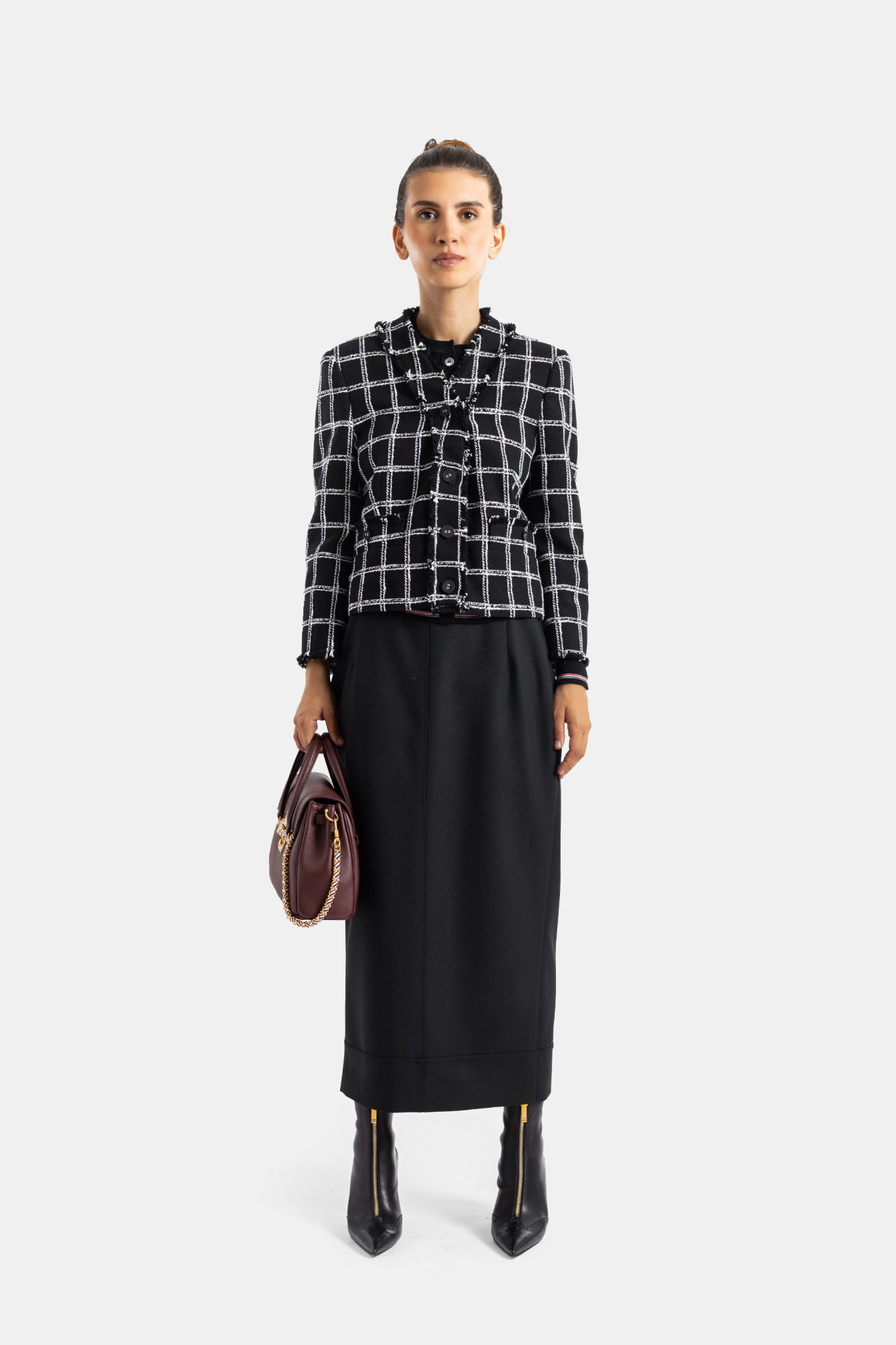 [Thom Browne] Jacket FW26 FBC968T-F1279