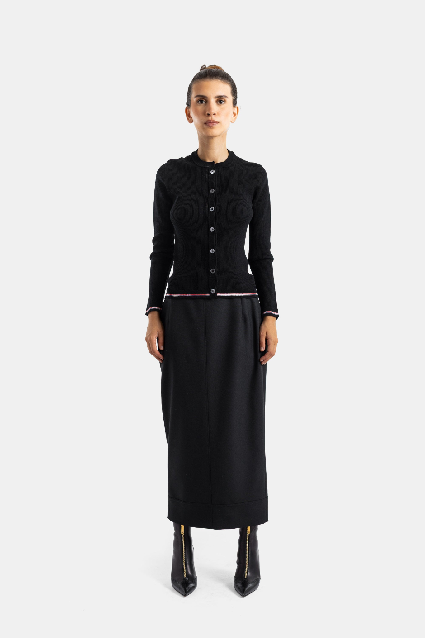 [Thom Browne] Cardigan FW26 FKC720A-Y1055