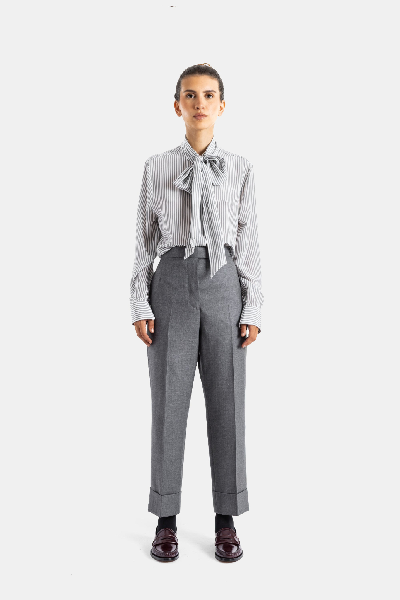 [Thom Browne] Shirts Long Sleeve FW26 FLL210A-06205