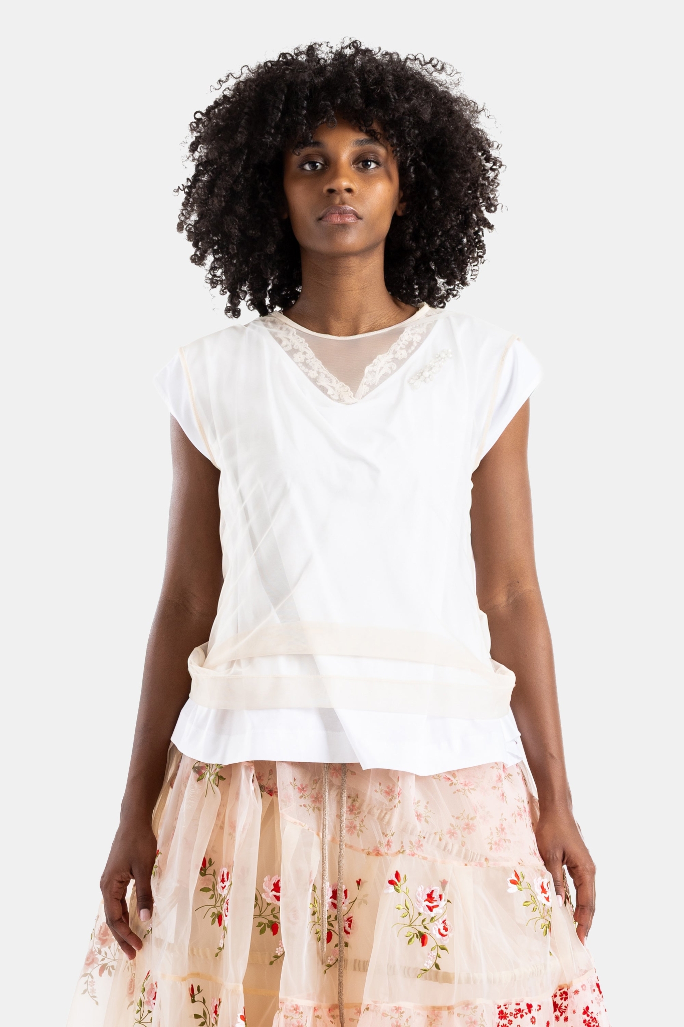 [Simone Rocha] T-shirts Short Sleeve SS26 5415B-0553