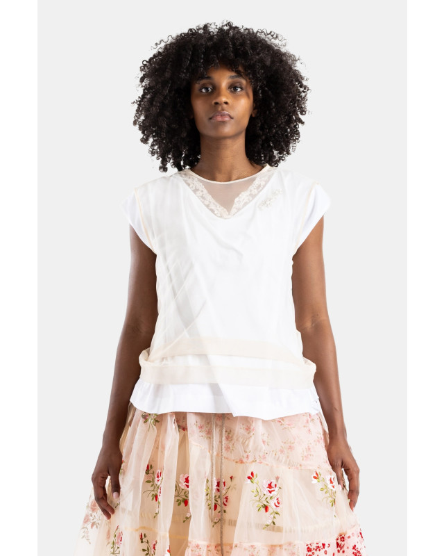 [Simone Rocha] T-shirts Short Sleeve SS26 5415B-0553