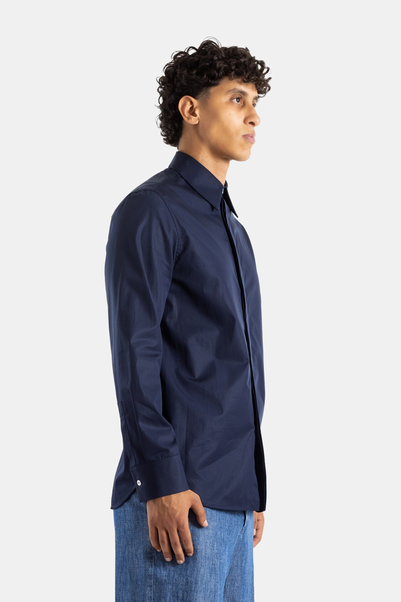 [Jil Sander] Shirts Long Sleeve FW25 J23DL0106J45001
