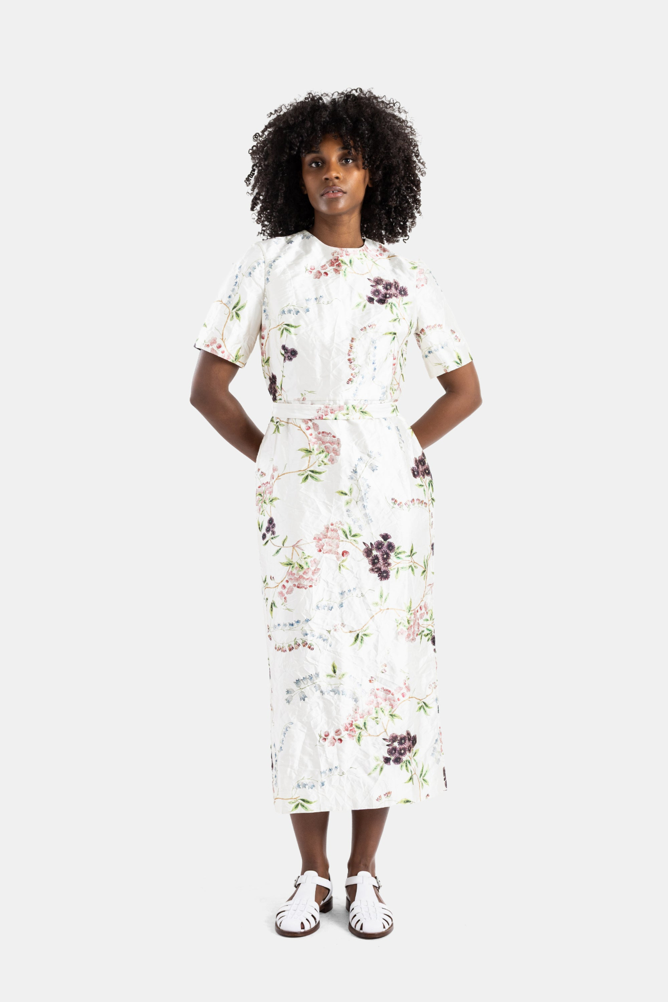 [Erdem] Short sleeve dress SS26 SS26_D27_51618015