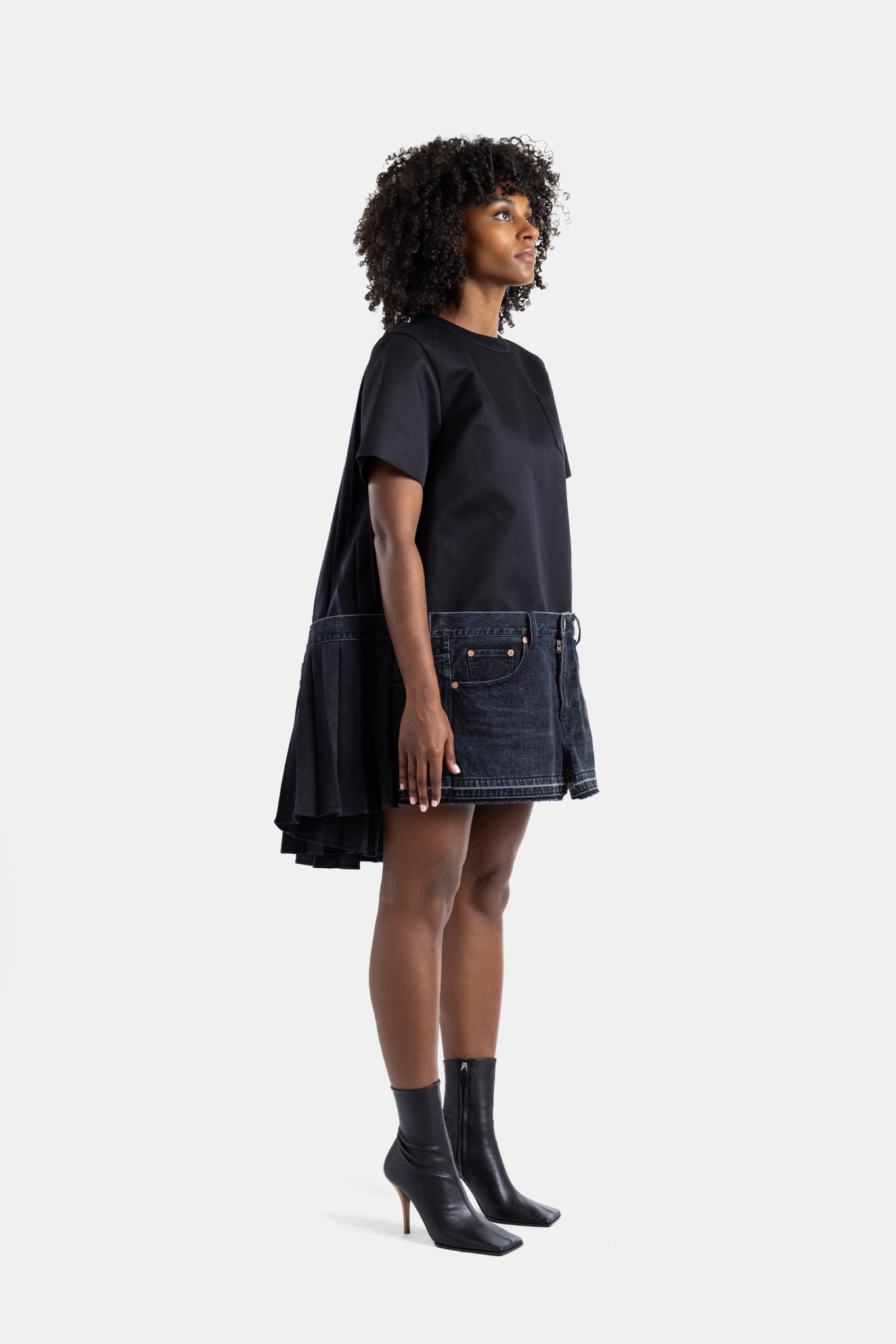 [Sacai] Short sleeve dress SS26 26-08462