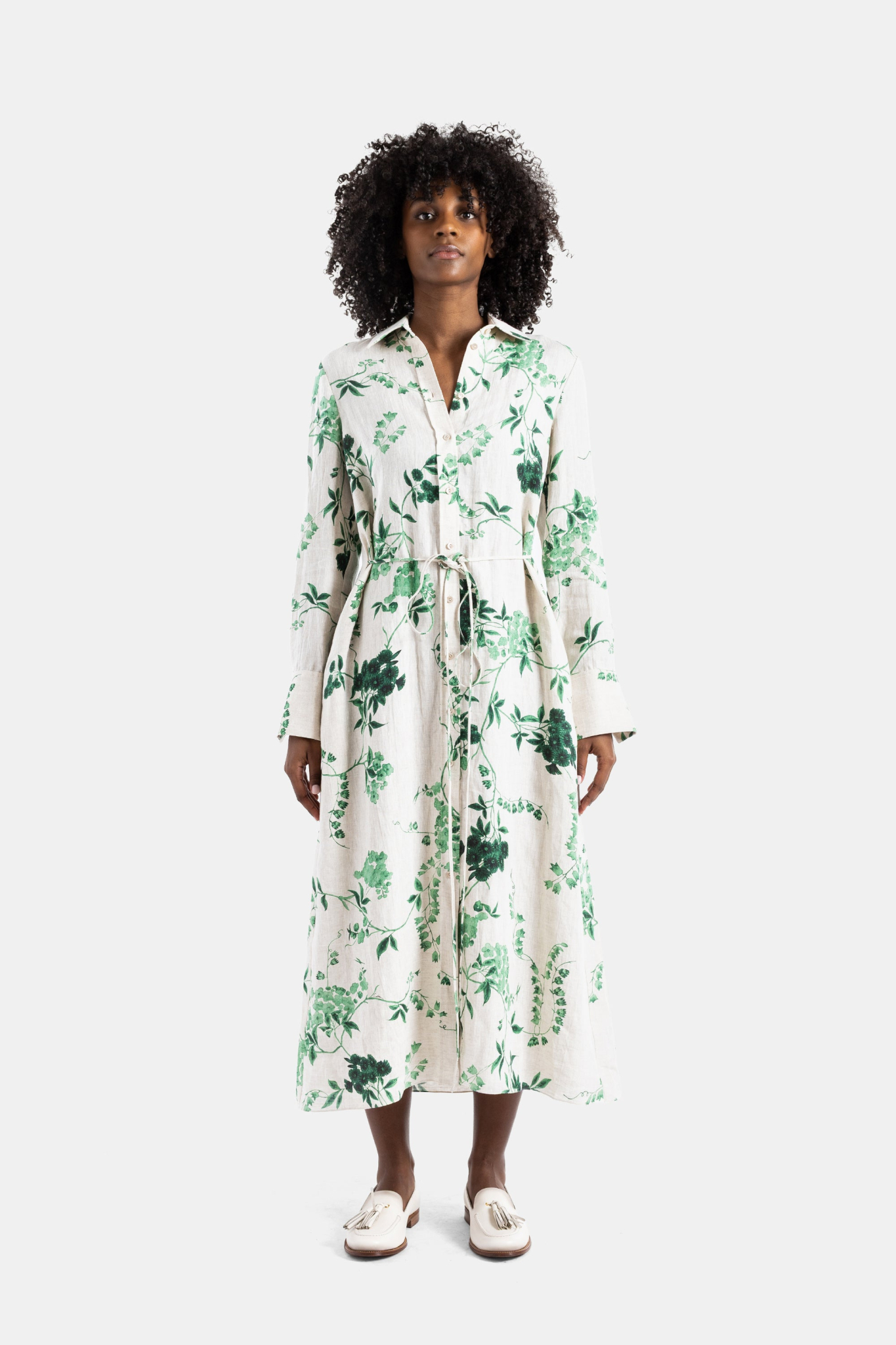 [Erdem] Long sleeve dress SS26 SS26_D59_51813020