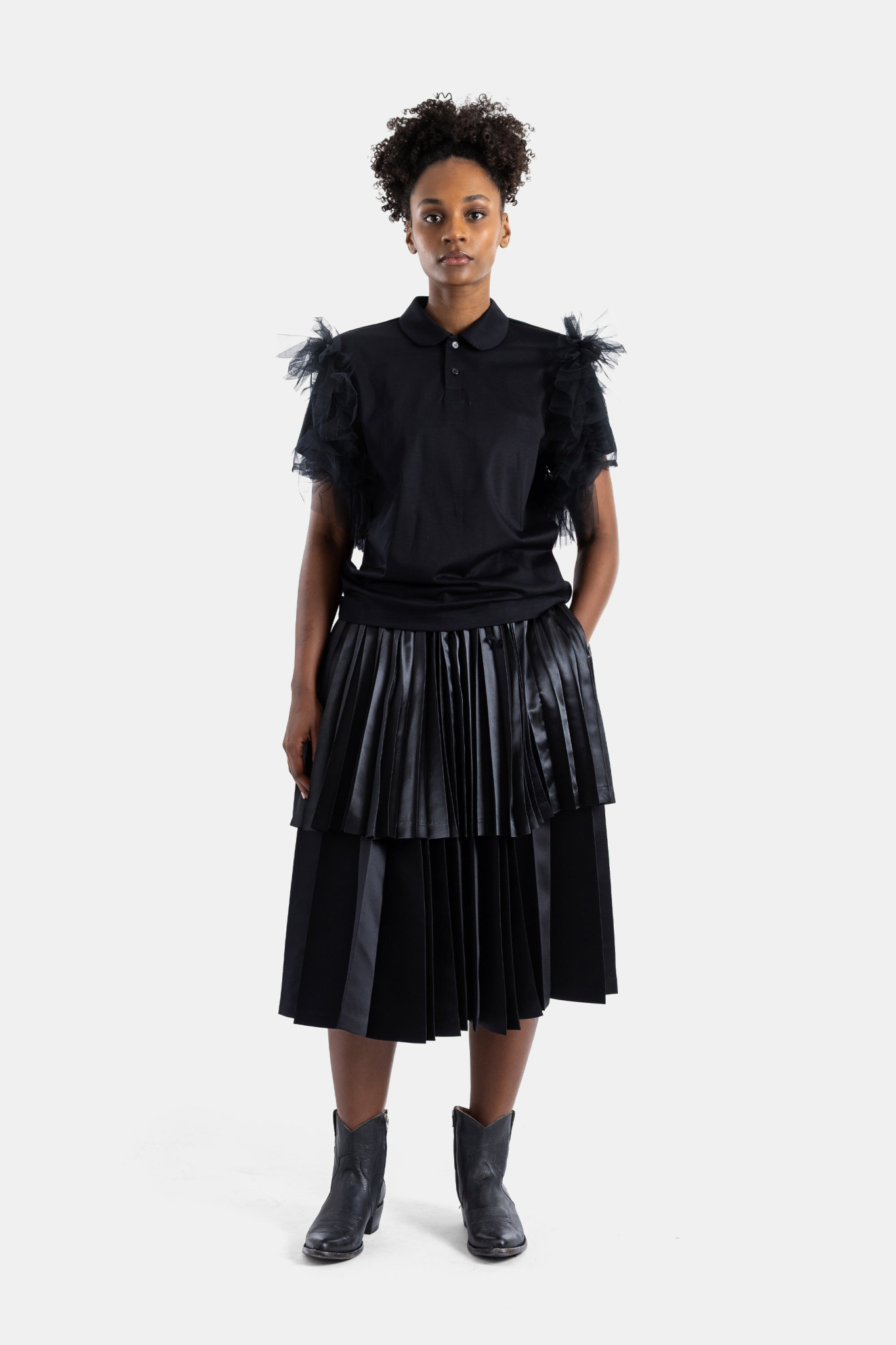 [Comme des Garcons] Long skirt SS26 1Q-S006-052