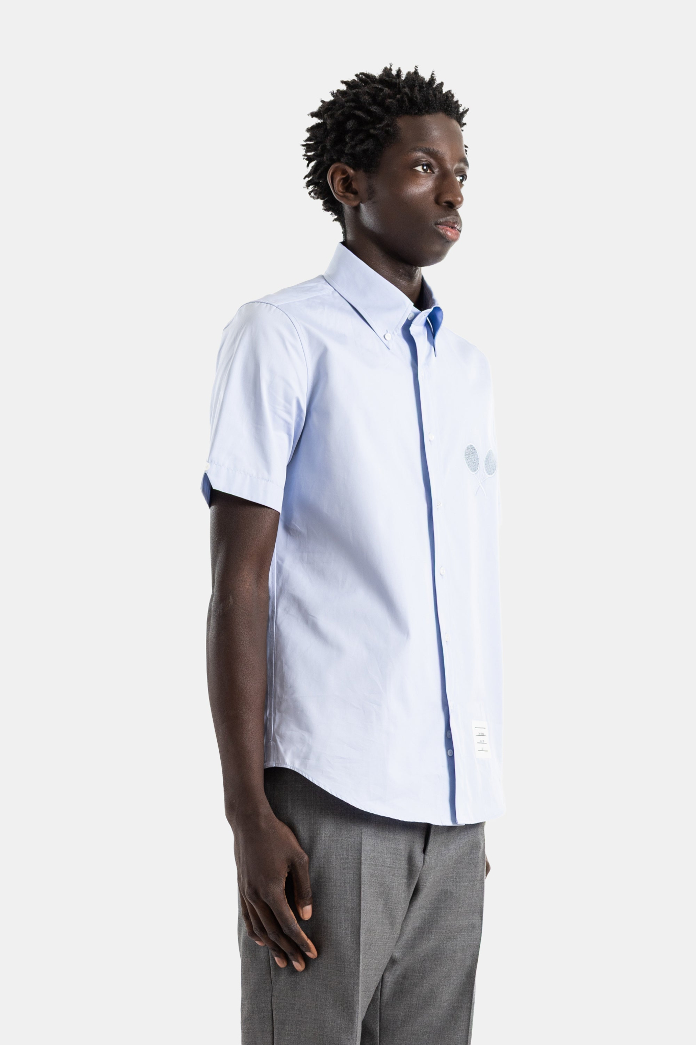 [Thom Browne] Shirts Short Sleeve SS26 MWS330E-E1490