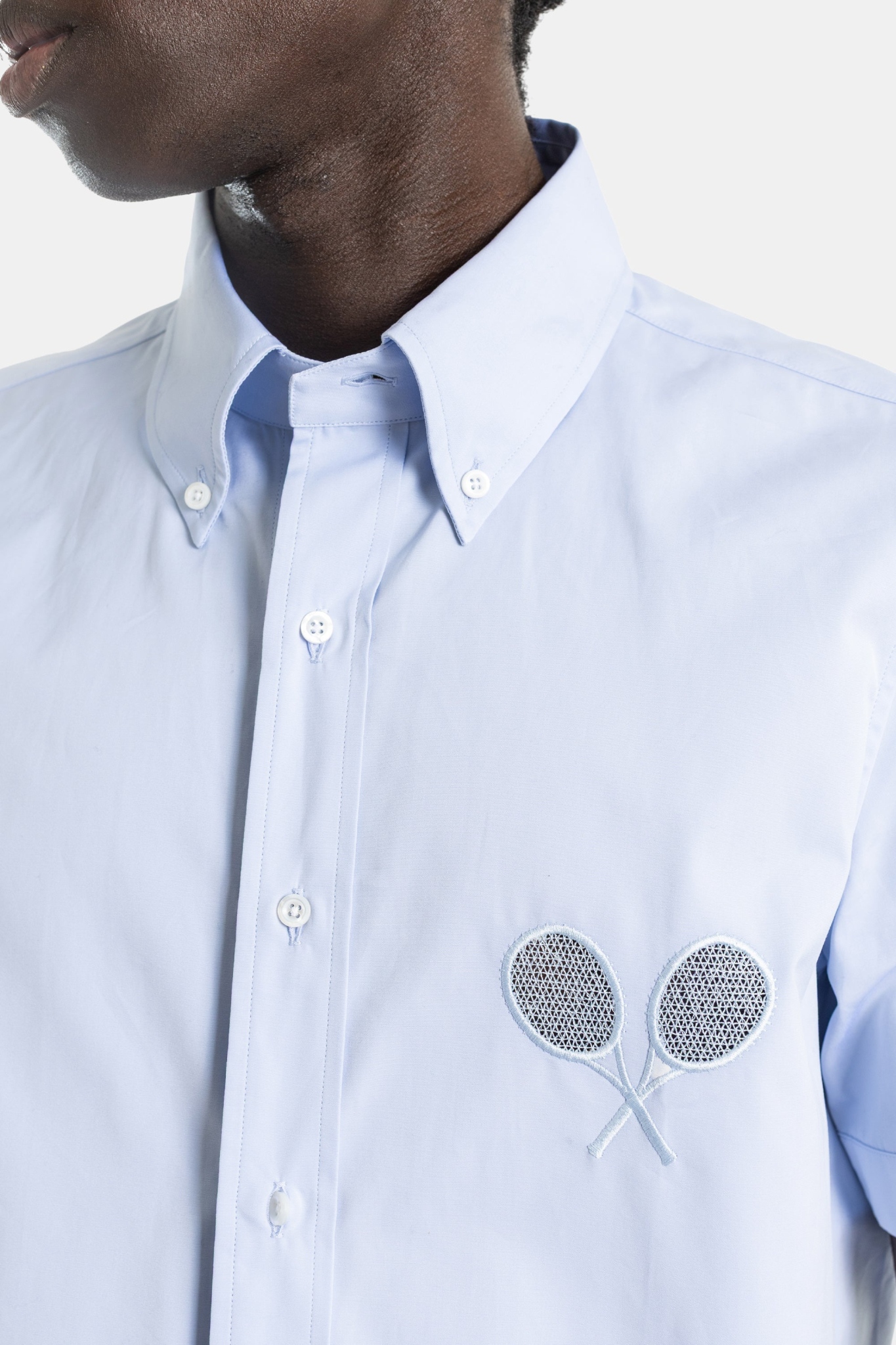 [Thom Browne] Shirts Short Sleeve SS26 MWS330E-E1490