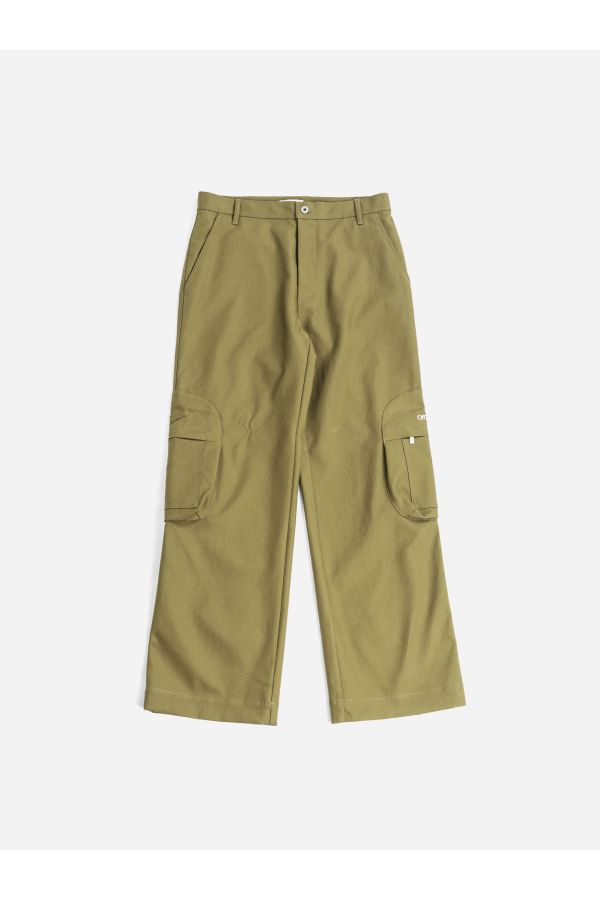 [Off-White] Trousers FW25 OMCF04DF25FAB001
