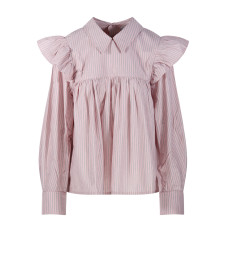 [GANNI] Shirts Long Sleeve SS26 A1040084