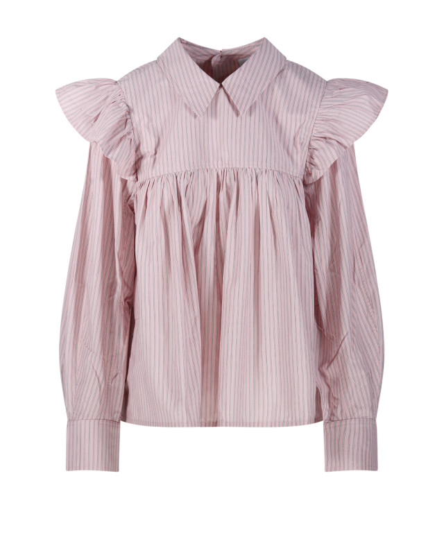 [GANNI] Shirts Long Sleeve SS26 A1040084