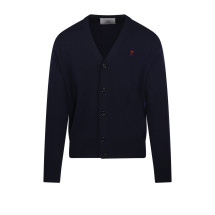 [AMI] Cardigan FW26 HKC361.001