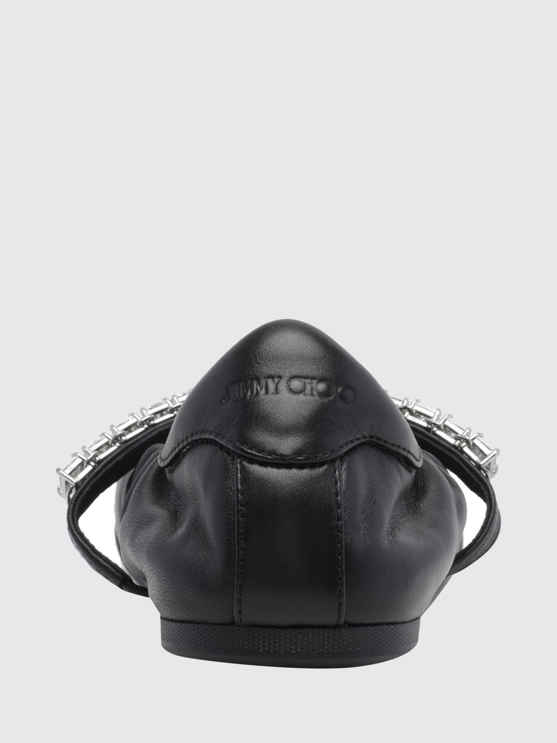 [Jimmy Choo] Flat shoes FW26 JADEBALLERINAGKE BLACK/CRYSTAL