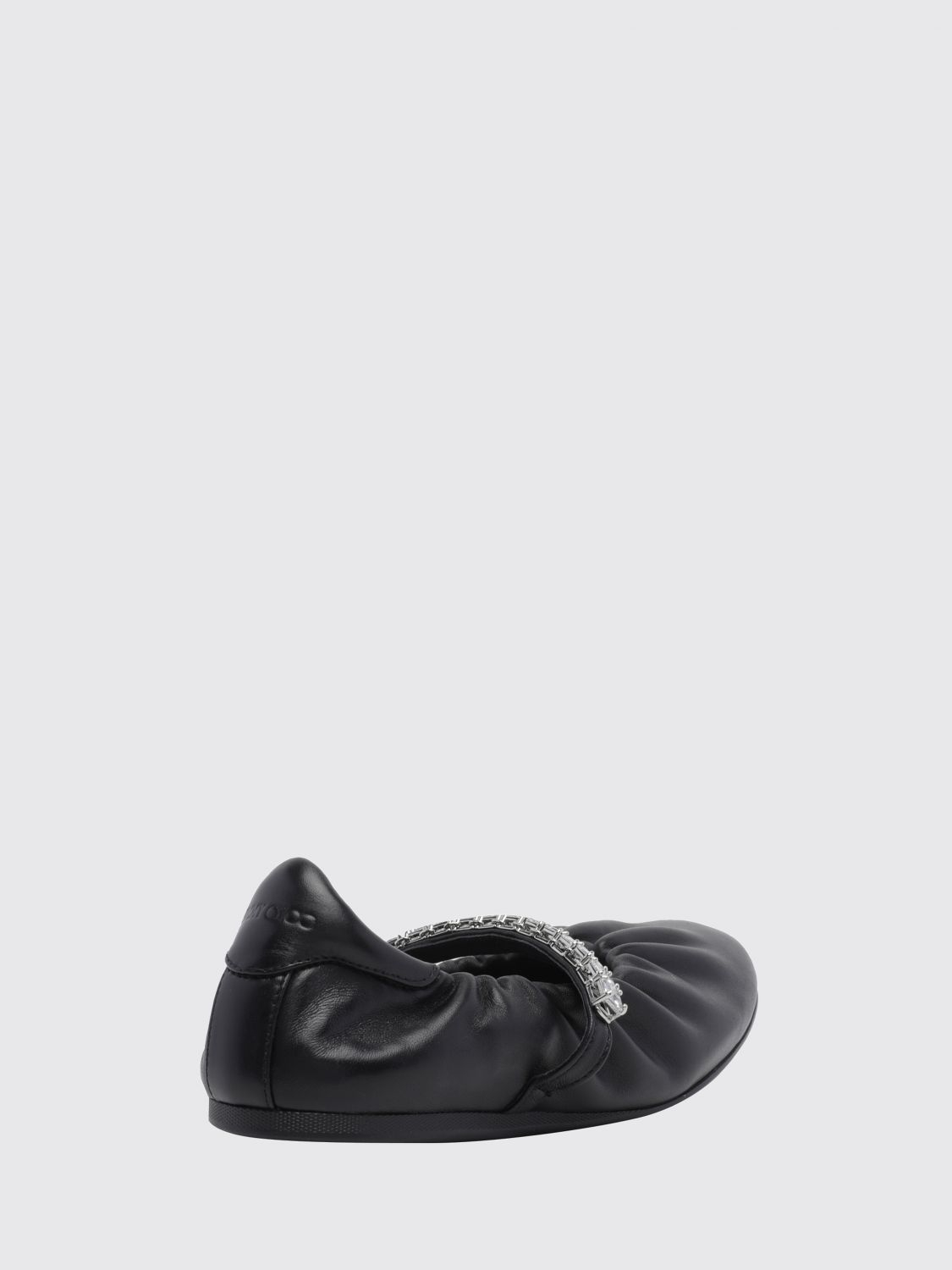[Jimmy Choo] Flat shoes FW26 JADEBALLERINAGKE BLACK/CRYSTAL