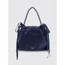 [Jimmy Choo] Tote bag FW26 DRAWSTRINGMINITHKSIMARINESIL MARINESILVER