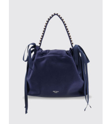 [Jimmy Choo] Tote bag FW26 DRAWSTRINGMINITHKSIMARINESIL MARINESILVER