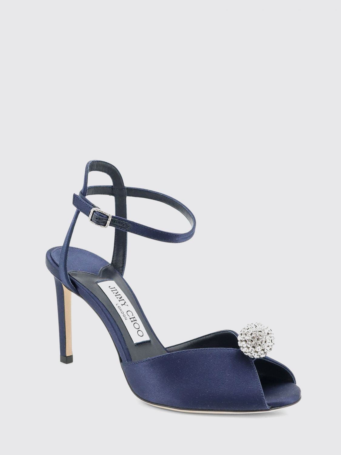 [Jimmy Choo] Sandals FW26 SACORA85WCZMARINECRYS MARINECRYSTAL