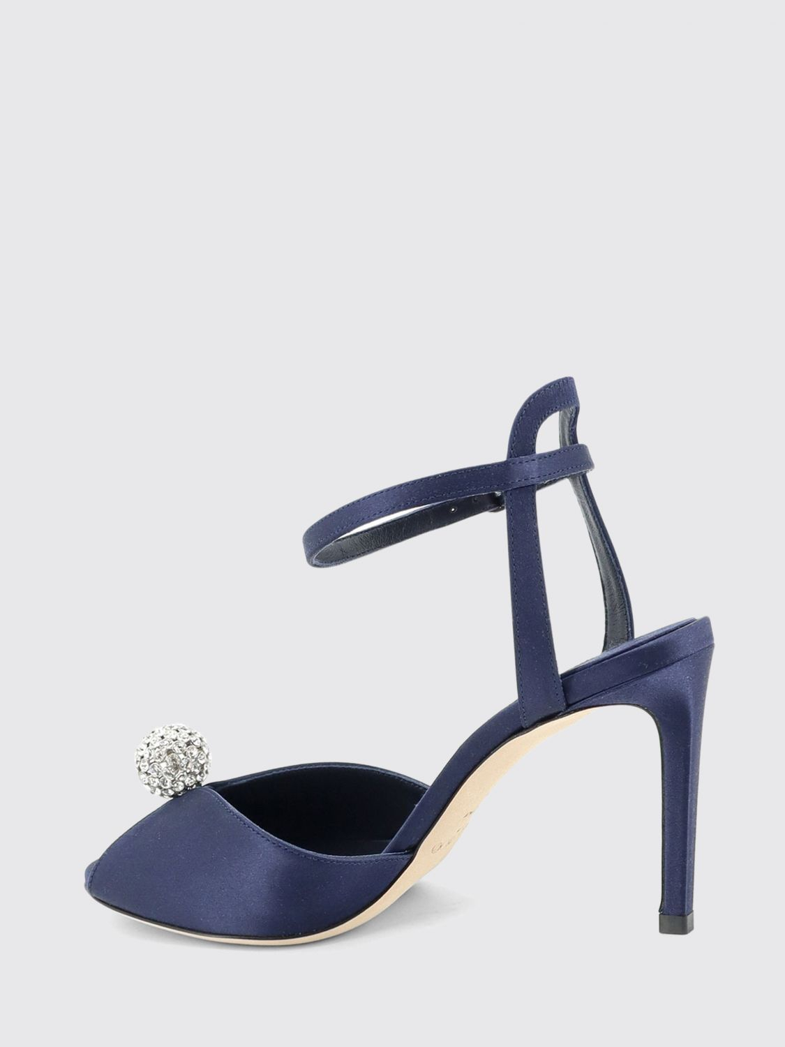 [Jimmy Choo] Sandals FW26 SACORA85WCZMARINECRYS MARINECRYSTAL