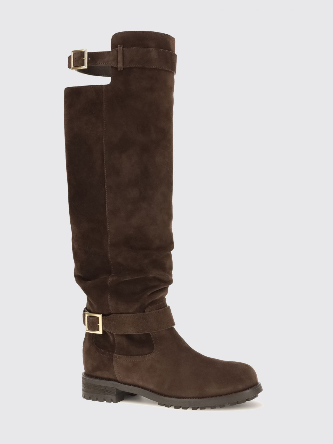[Jimmy Choo] Boots FW26 J000185196 CHOCOLATE