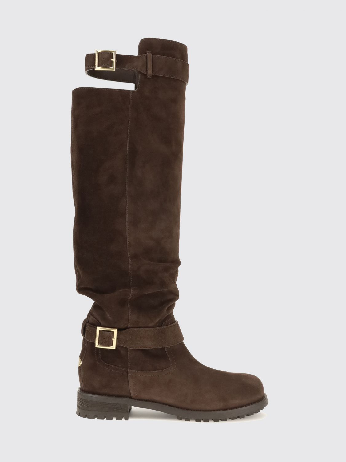 [Jimmy Choo] Boots FW26 J000185196 CHOCOLATE