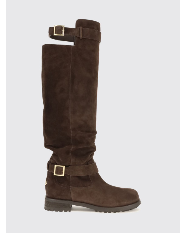 [Jimmy Choo] Boots FW26 J000185196 CHOCOLATE