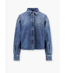 [Miu Miu] Shirts Long Sleeve FW26 GWC132SOOO192UF0008