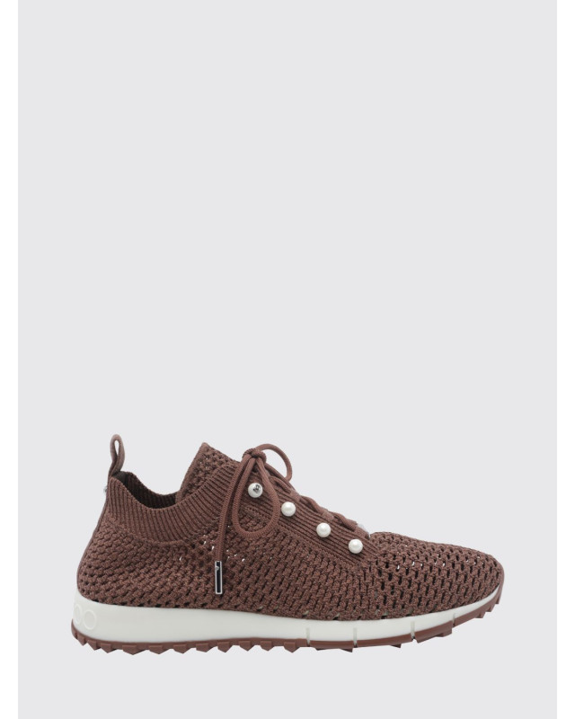 [Jimmy Choo] Sneakers FW26 VELESQEH CHOCOLATE/BRONZE