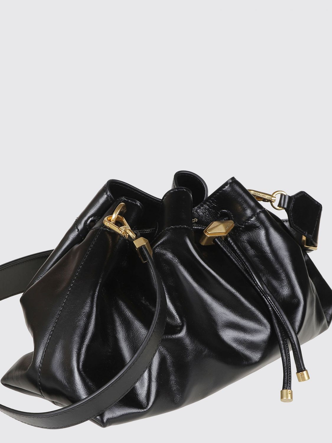 [Jimmy Choo] Shoulder bag FW26 BONBONBCKTEWSUE COFFEE/GOLD