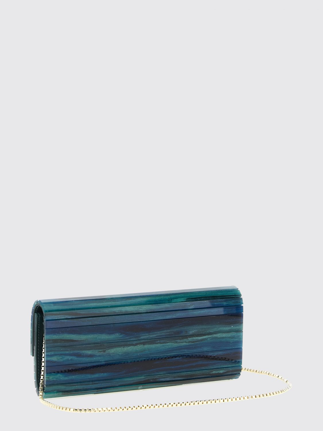 [Jimmy Choo] Clutch bag FW26 SWEETIETIE EMERALD
