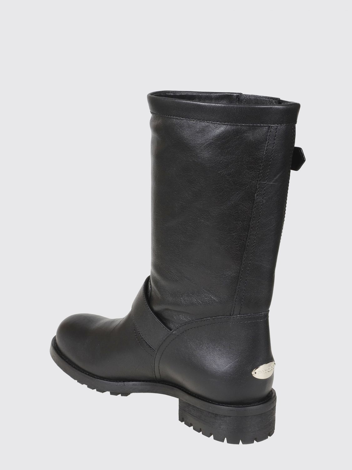 [Jimmy Choo] Boots FW26 BIKERMIDBKL BLACK