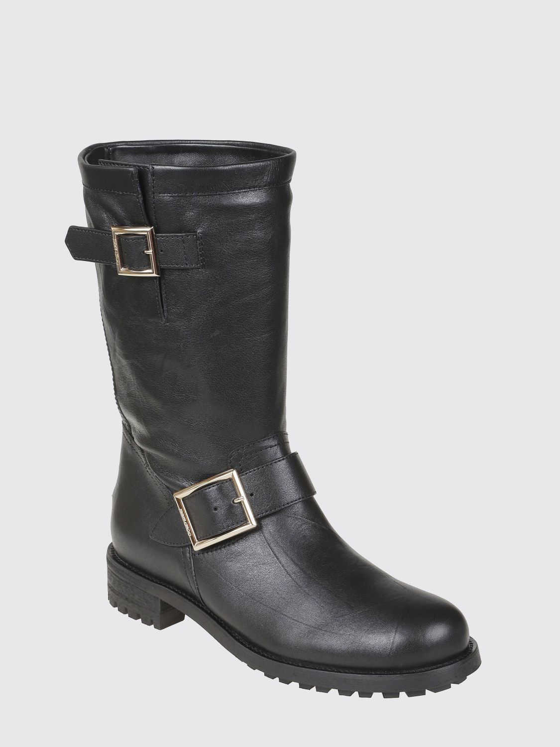 [Jimmy Choo] Boots FW26 BIKERMIDBKL BLACK