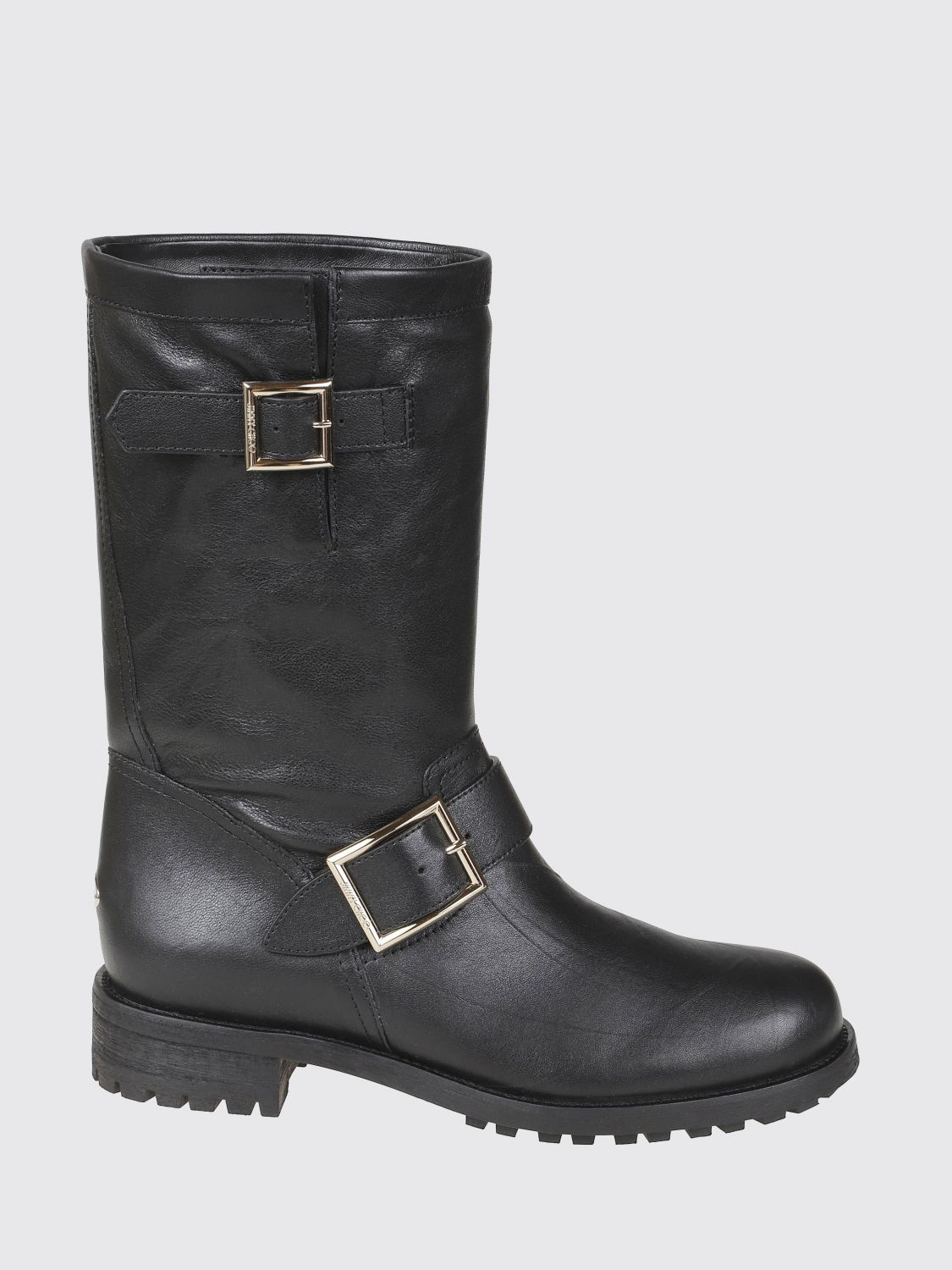 [Jimmy Choo] Boots FW26 BIKERMIDBKL BLACK