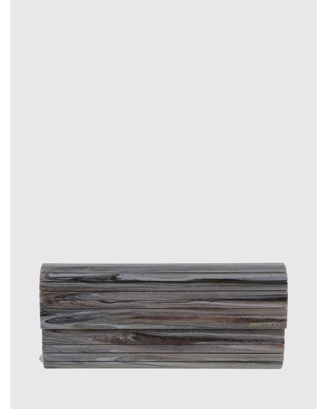 [Jimmy Choo] Clutch bag FW26 SWEETIETIE GREY MIX