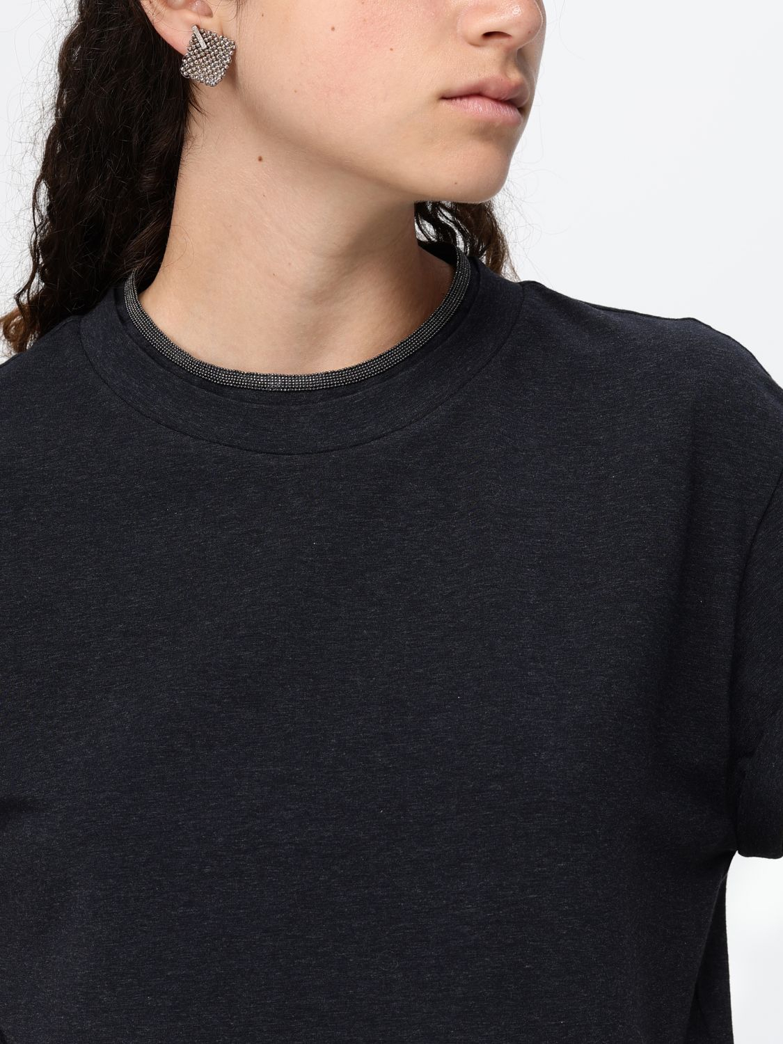 [Brunello Cucinelli] T-shirts Short Sleeve FW26 M0T18BD200 C055