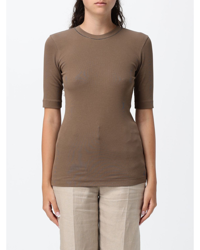 [Brunello Cucinelli] T-shirts Short Sleeve FW26 M0TC8BJ310 C8705