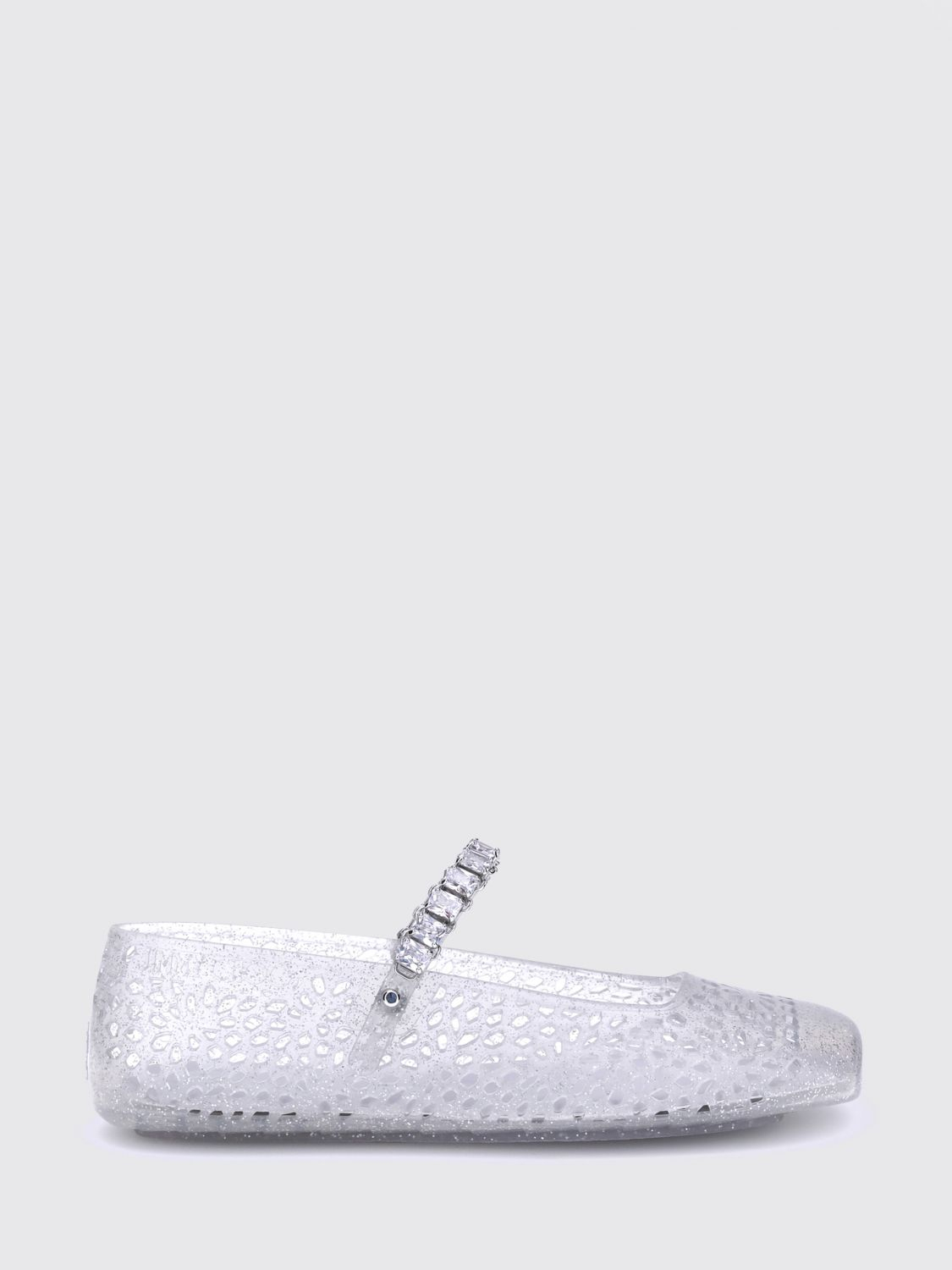 [Jimmy Choo] Flat shoes FW26 J000176685 CLEARSILVE