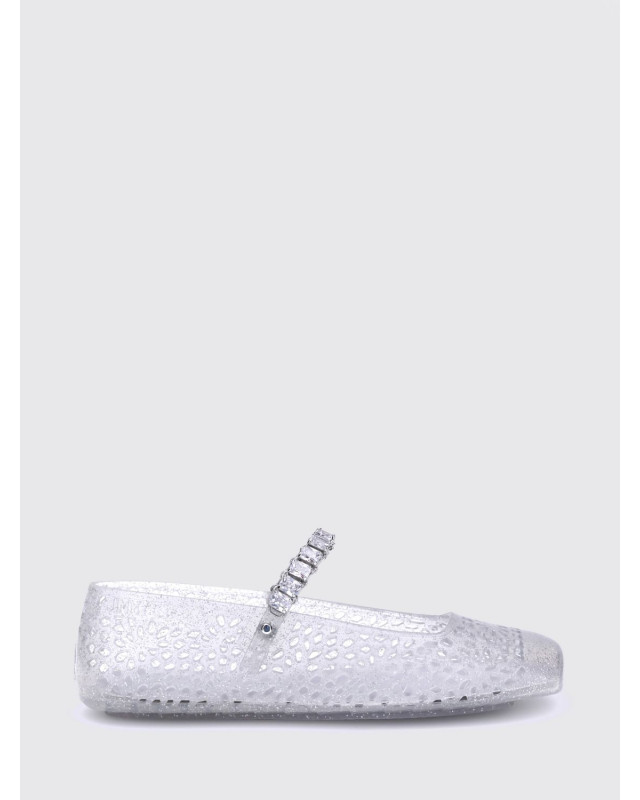 [Jimmy Choo] Flat shoes FW26 J000176685 CLEARSILVE