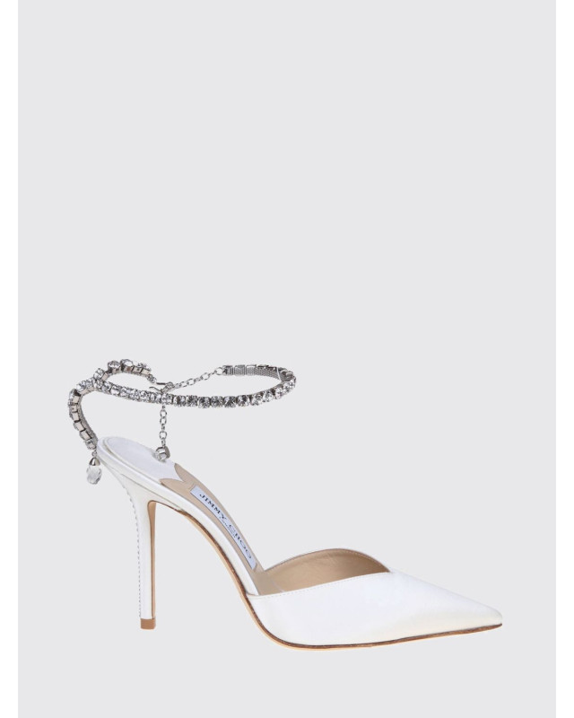 [Jimmy Choo] Pumps FW26 J000140765 Ivory/Crystal