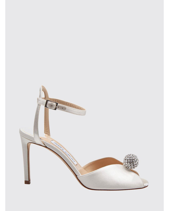 [Jimmy Choo] Sandals FW26 J000127888 Ivory/Crystal
