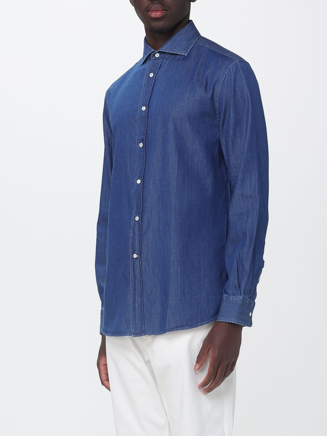 [Brunello Cucinelli] Shirts Long Sleeve FW26 MR6830627 C003