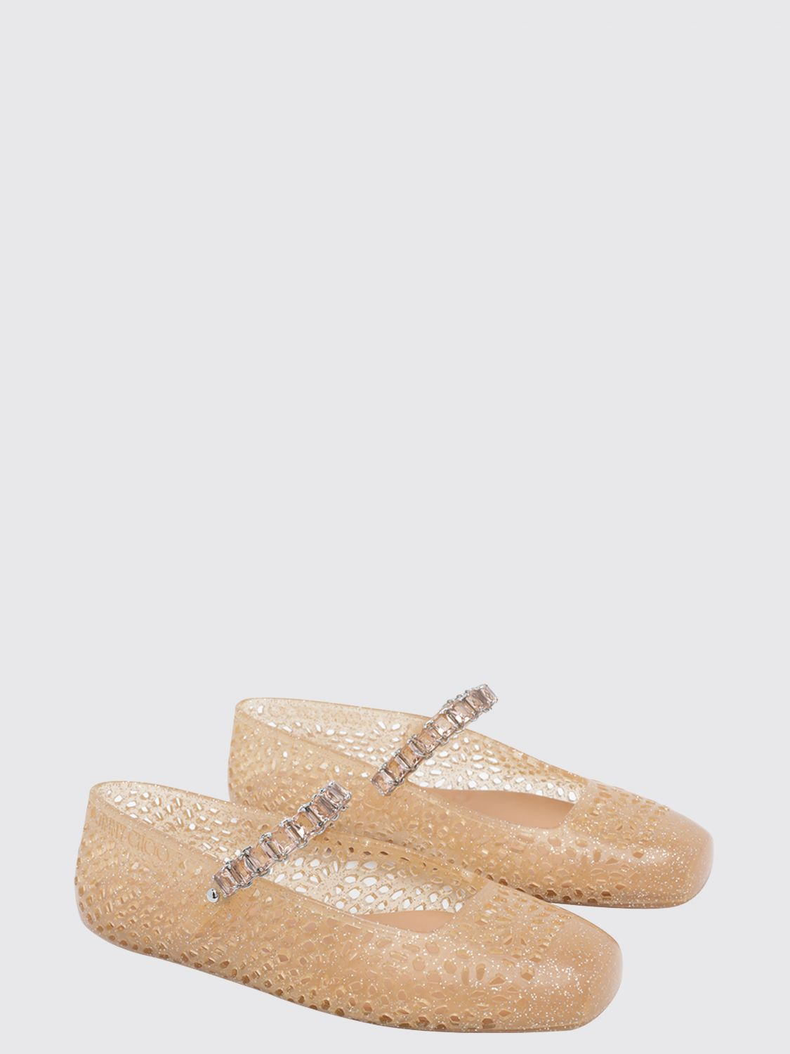 [Jimmy Choo] Flat shoes FW26 THEJELLYNTX LIGHT TOFFEE