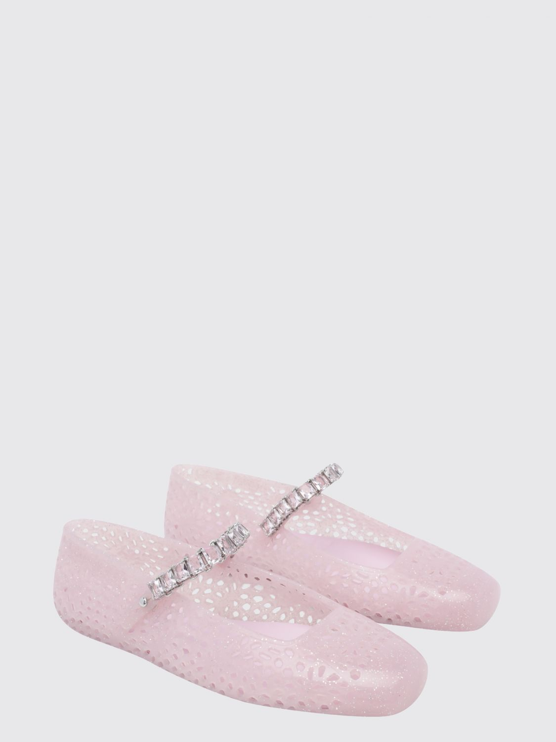[Jimmy Choo] Flat shoes FW26 THEJELLYNTX COTTON CANDY