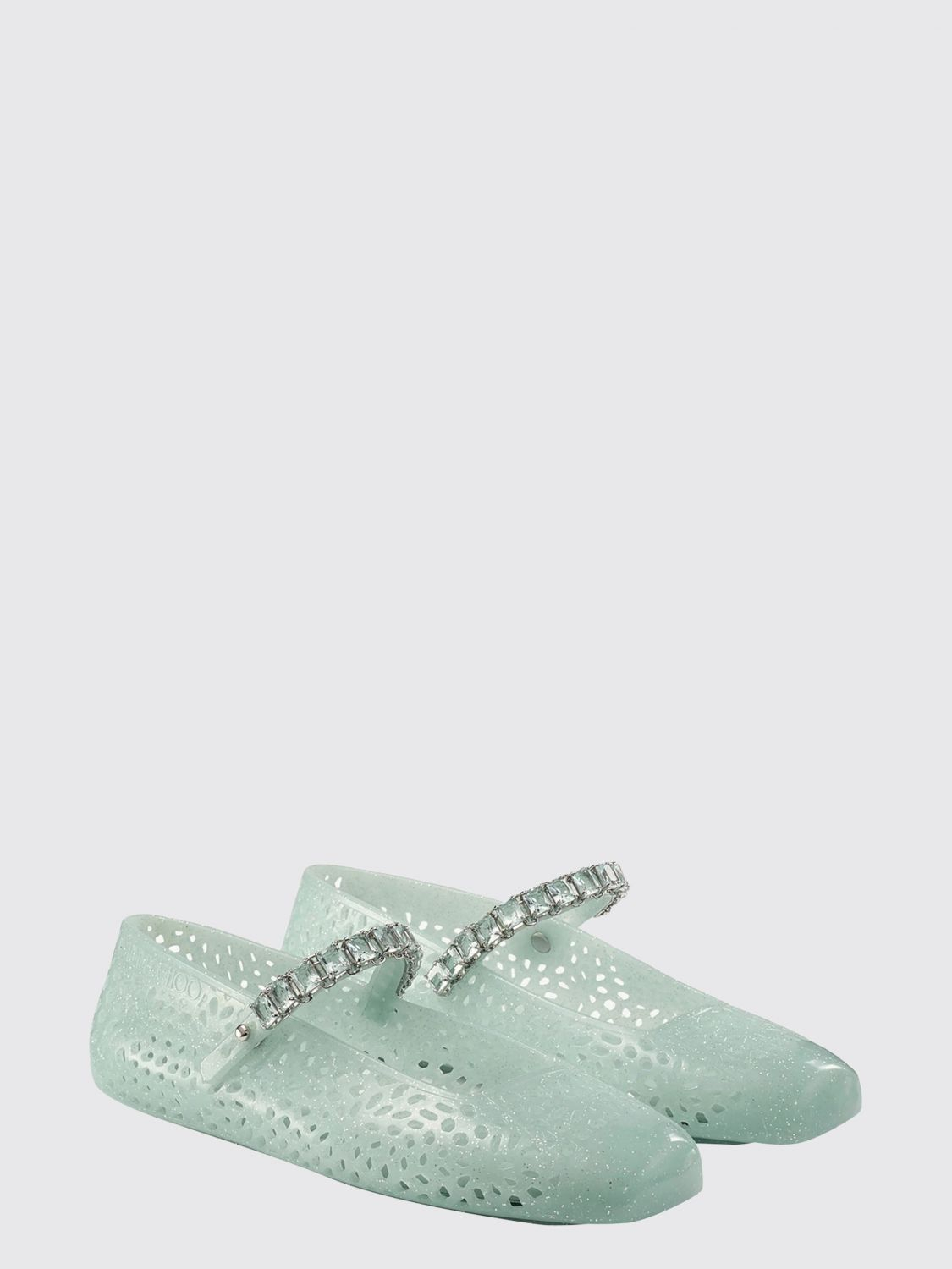 [Jimmy Choo] Flat shoes FW26 THEJELLYNTX LIGHT VERDE